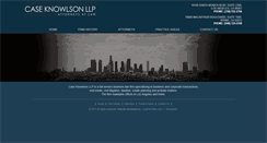 Desktop Screenshot of cklawllp.com